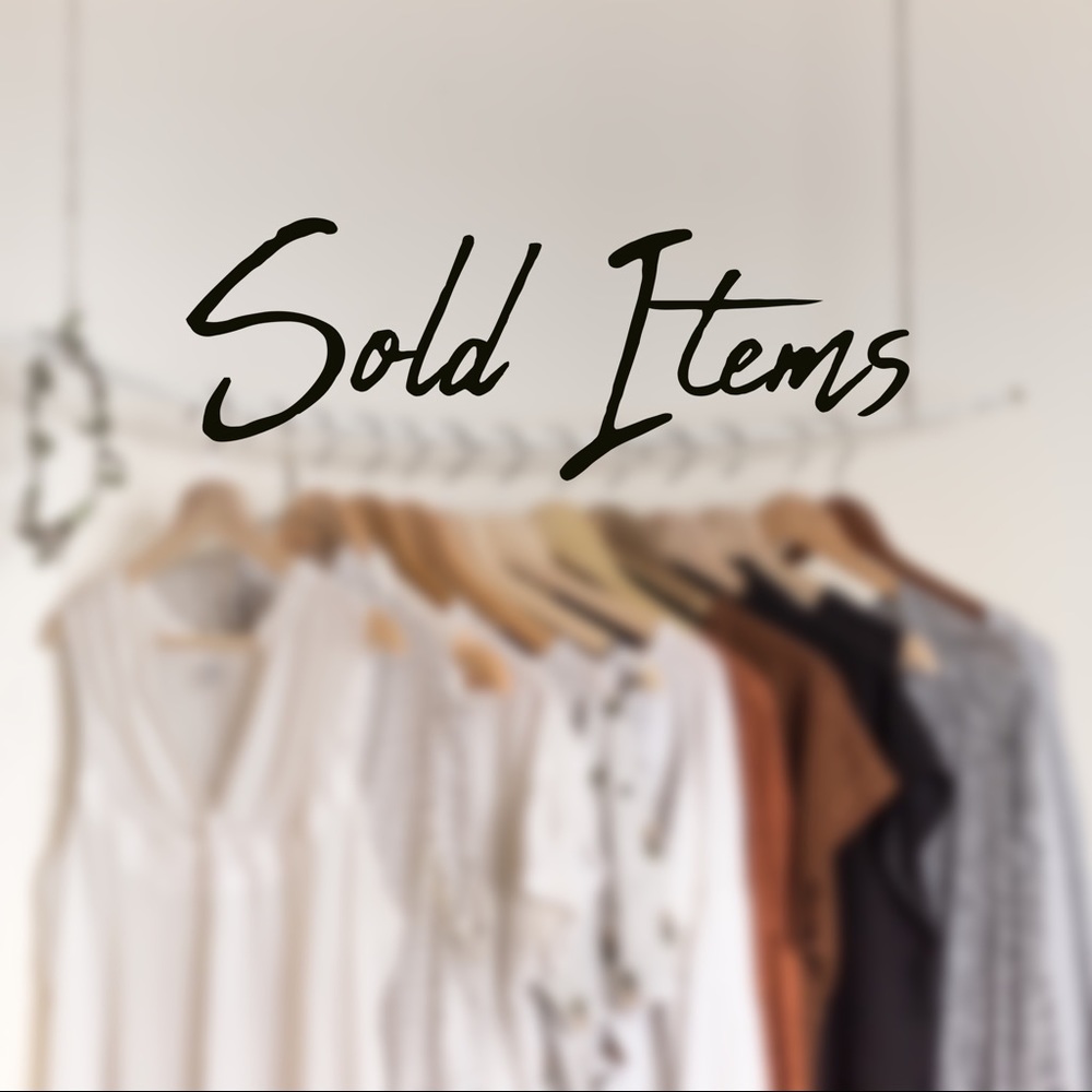 Sold Items